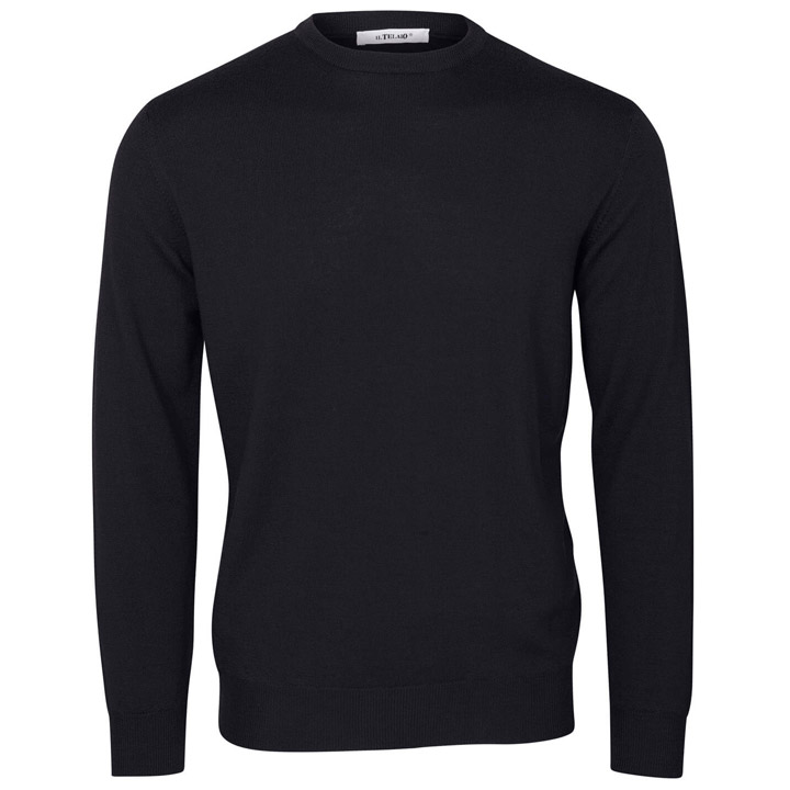 Crew Neck Jumper – Black