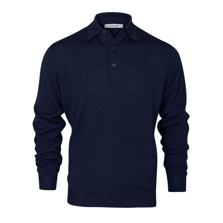 3 Button Polo – Navy