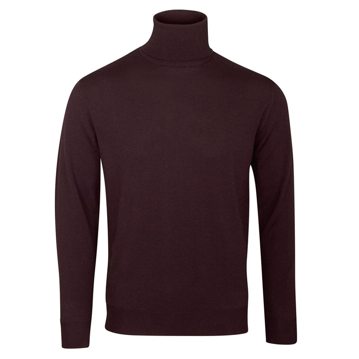 Roll Neck – Plum