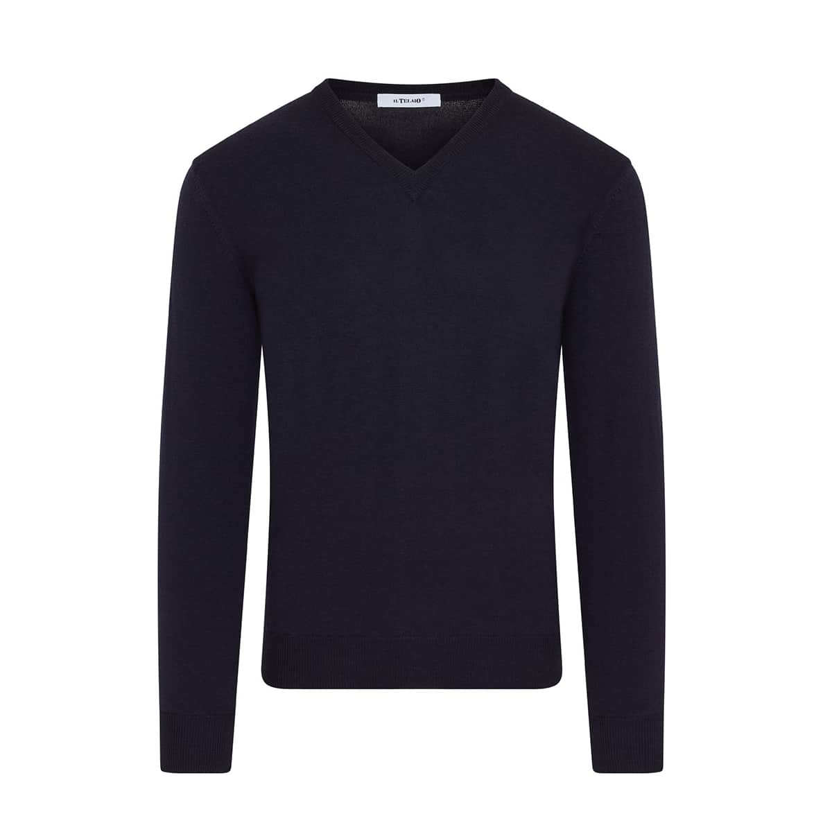 V Neck Jumper – Navy