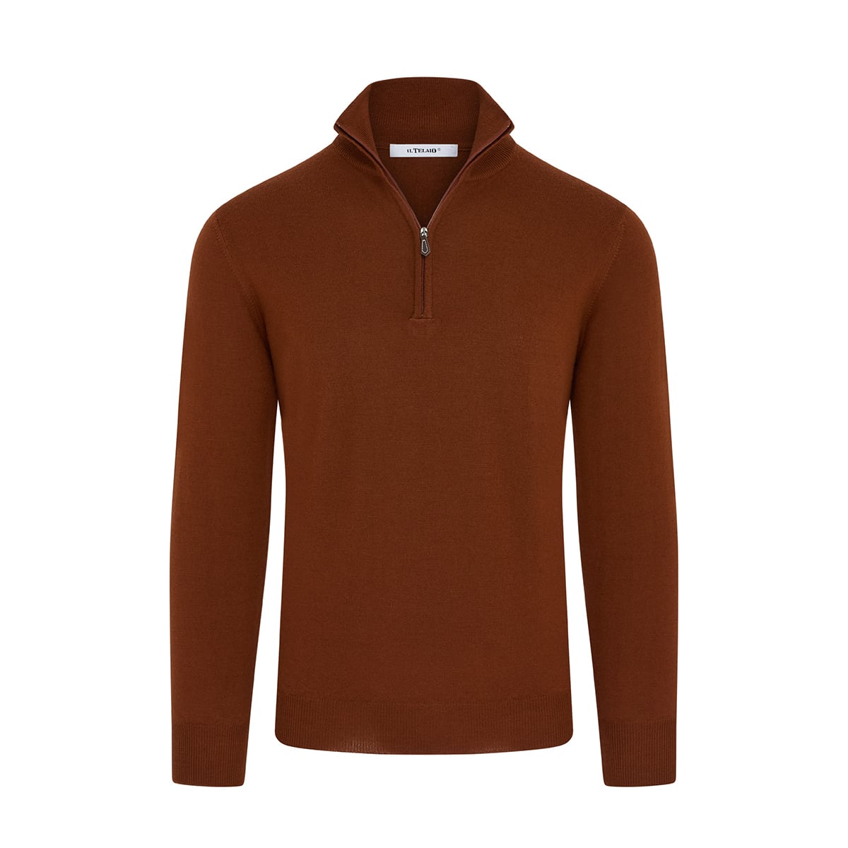 Short Zip Knit – Chocolate